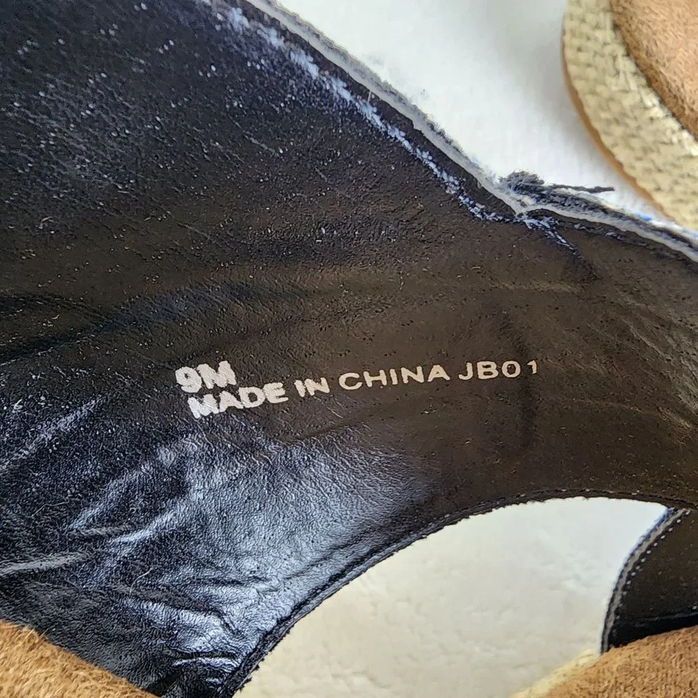 Dolce By Mojo Moxy Sunset Navy Denim Strappy Slingback Platform Sandals 9M Y2K